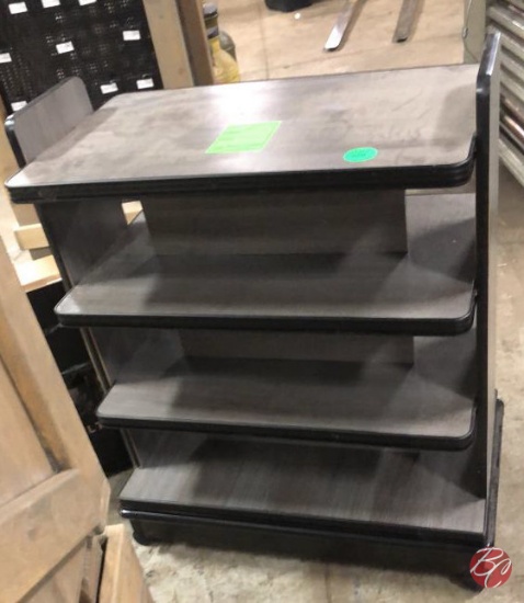 Double Sided Merchandiser W/Casters