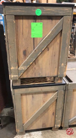 Wooden Produce Displays