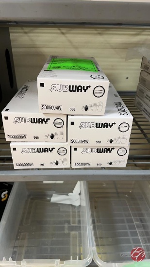 Plastic Gloves (NEW, Different Sizes)