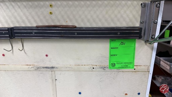 Wall Mounted Magnetic Knife Rack 19"