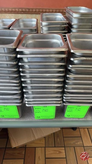 Stainless Steel Inserts 1/6 Size 6" Deep