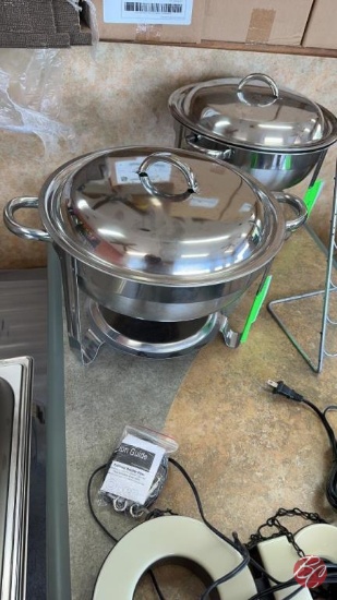 ZENY H02-1006 Stainless Round Chafing Set