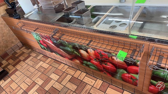 Metal Coated Chip Rack 40"