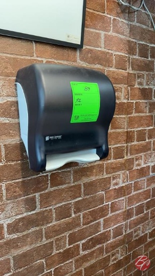 Wall Mounted Paper Towel & Soap Dispensers