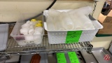 Squeeze Bottles W/ Lids & (2) Containers