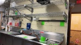 Chrome Metro Shelves W/ Brackets 48