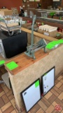 Potato Chopper W/ Wood Stand