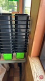 Cambro Black Inserts 1/6 Size 6