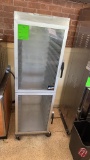NU-VU Aluminum Transfer Cabinet W/ Casters