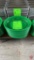Plastic Green Sandwich Baskets