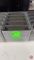 Aluminum 1/2 Size 5-Slotted Bread Pans