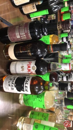 Amaro Sfumato Rabarbaro, Pimm's Liquer, Ron