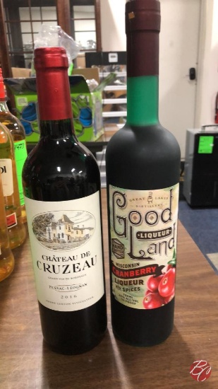 Good Land Cranberry Liqueur & Chateau De Cruzeau