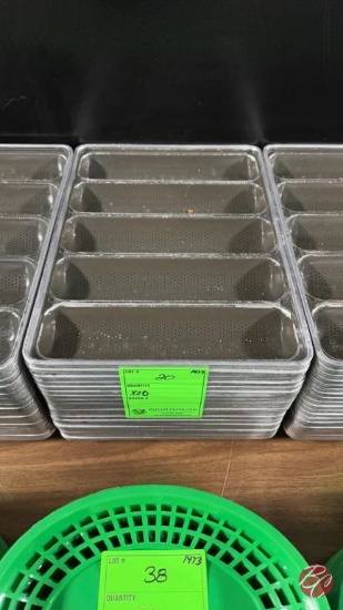 Aluminum 1/2 Size 5-Slotted Bread Pans