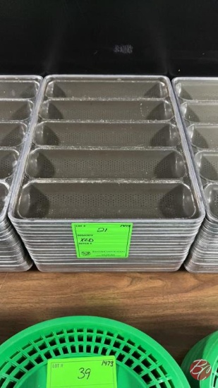 Aluminum 1/2 Size 5-Slotted Bread Pans