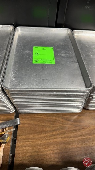 Aluminum 1/2 Size Sheet Pans