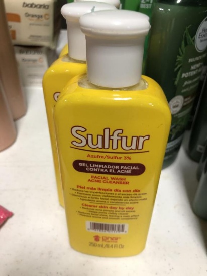 Sulfure Racial Wash Acne Cleanser