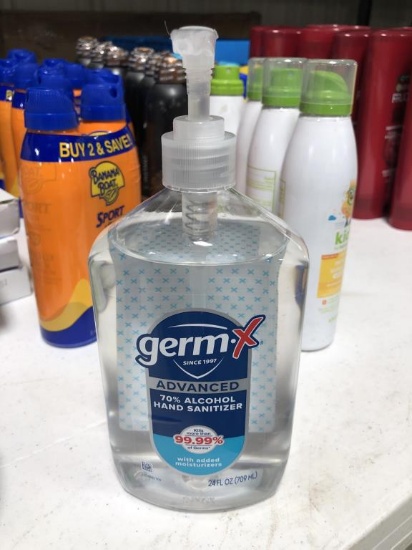 Germ  X Advances 70% Alcohol Hand Sanitizer