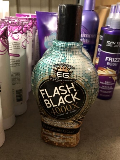 European Gold Flash Black 4000X Tanner