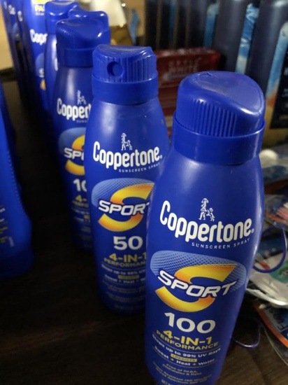 Coppertone Sport 4-In-1 Spray Sunscreen