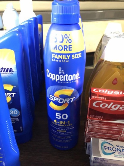 Coppertone Sport 4-in-1 Sunscreen Spray