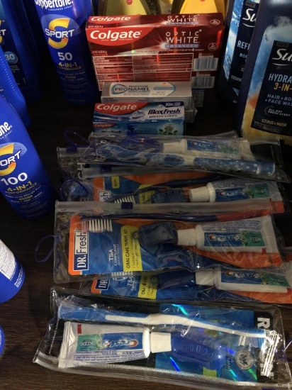Toothpaste & Travel Toiletries