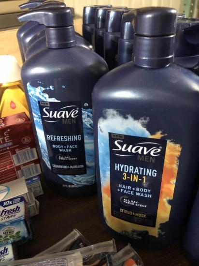 Suave 3-In-1 Body, Face, Hair & Body & Face Wash