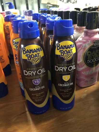 Banana Boat Dry Oil Deep Tanning Or Protective