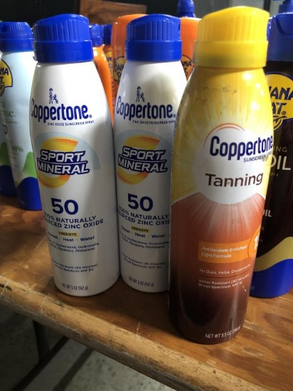 Coppertone Sport Mineral & Tanning Lotion Spray