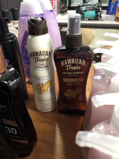Hawaiian Tropic Lotion Spray & Dry Spray Island