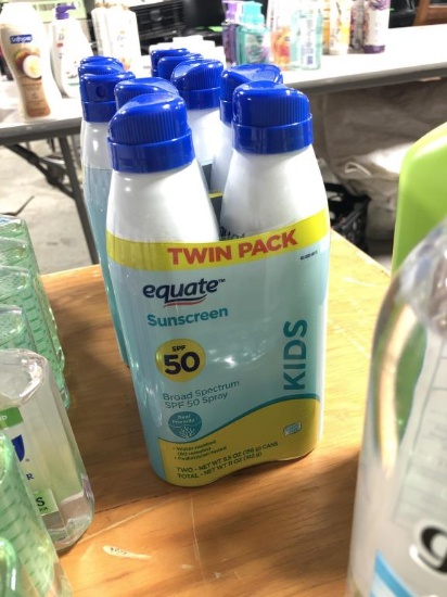 Equate Broad Spectrum Lotion Spray Sunscreen