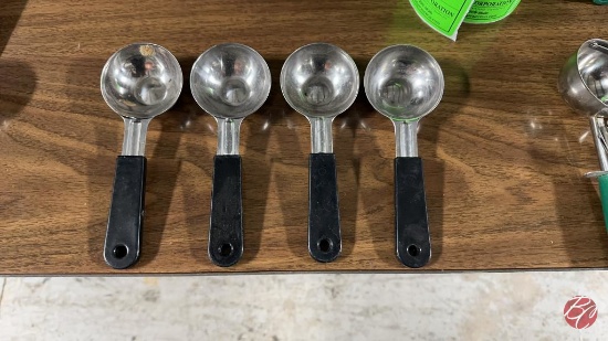 Mercer M35934 Stainless Steel Portion Scoops
