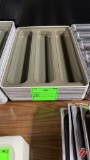Aluminum 1/2 Size 3-Slotted Bread Pans