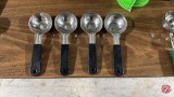 Mercer M35934 Stainless Steel Portion Scoops