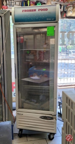TurboAir Single Door Glass Door Freezer