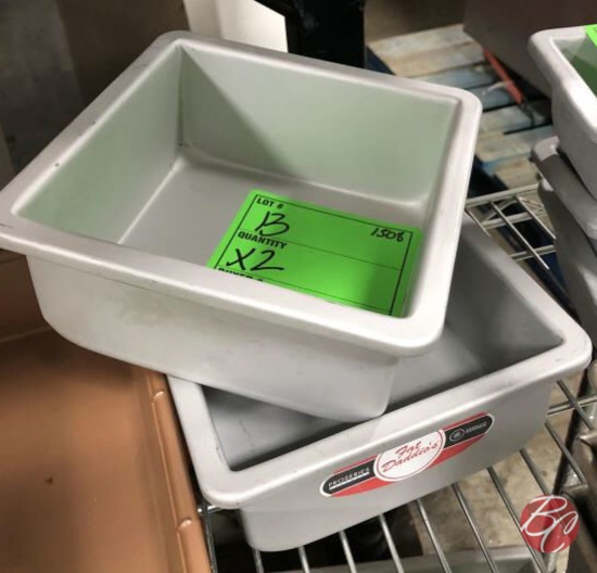 Fat Daddio’s PSQ-663 Aluminum Cake Pans