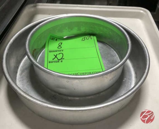 Aluminum Round Cake Pans