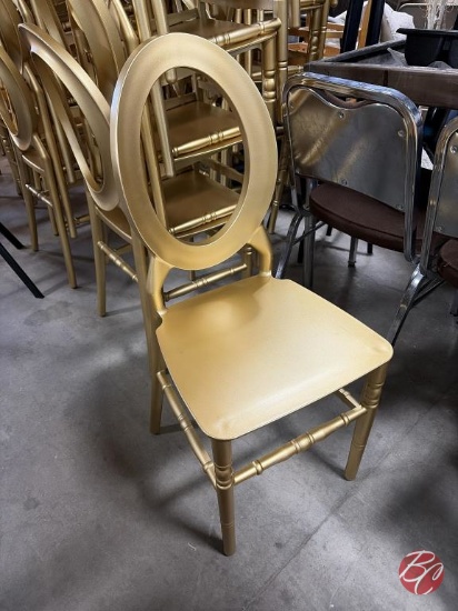 Atlas Commercial Products Gold Chairs
