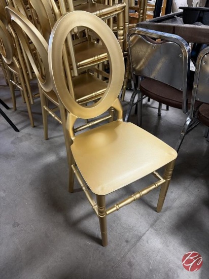 Atlas Commercial Products Gold Chairs