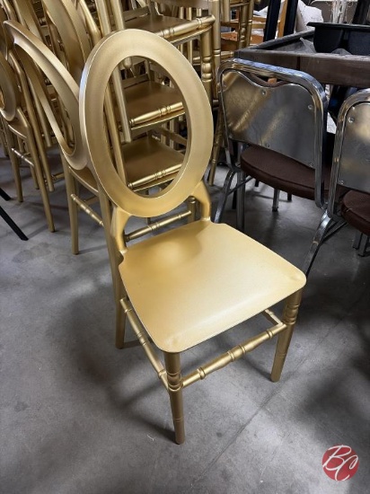 Atlas Commercial Products Gold Chairs