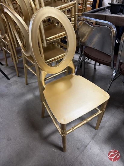 Atlas Commercial Products Gold Chairs