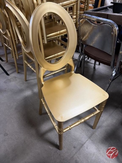 Atlas Commercial Products Gold Chairs