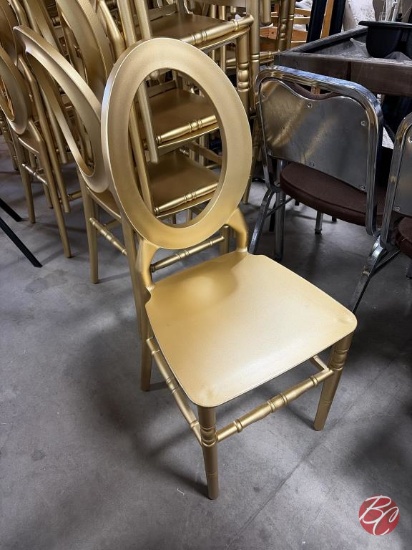 Atlas Commercial Products Gold Chairs