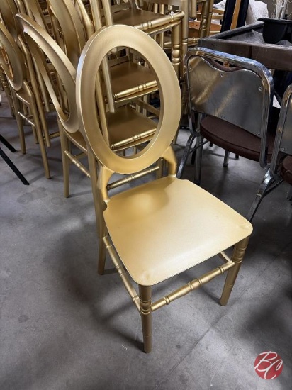 Atlas Commercial Products Gold Chairs