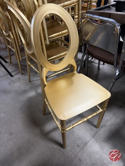 Atlas Commercial Products Gold Chairs