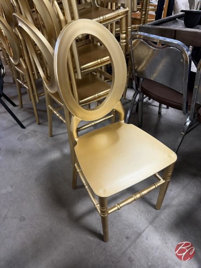 Atlas Commercial Products Gold Chairs
