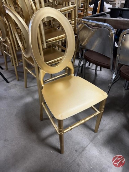 Atlas Commercial Products Gold Chairs
