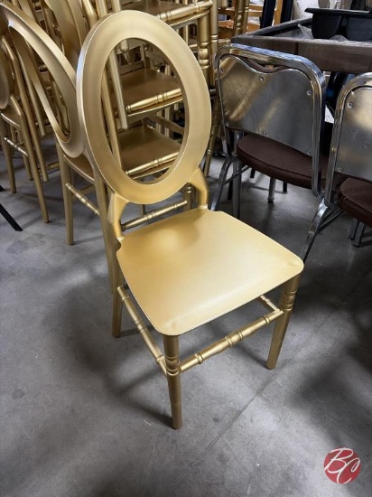 Atlas Commercial Products Gold Chairs