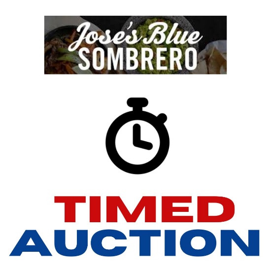Jose's Blue Sombrero Timed Auction A1521