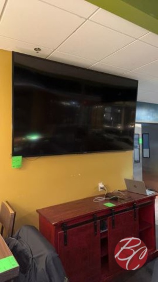 SONY Flat Screen TV W/ Bracket Approx: 84"